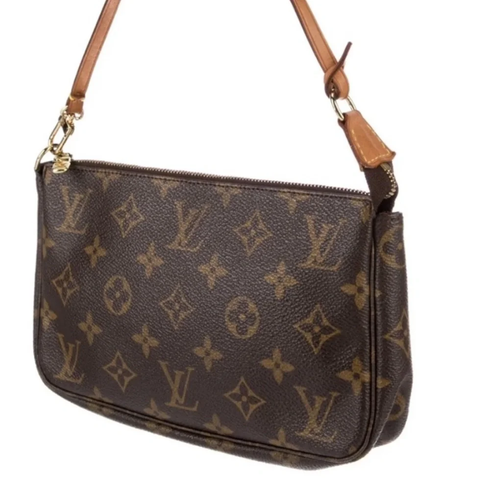 Louis Vuitton Monogram Pochette Accessories Vintage Top Handle Bag - Picture 12 of 13